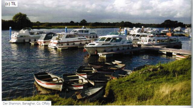 River Shannon, Banagher, Silver Line (c) TIL