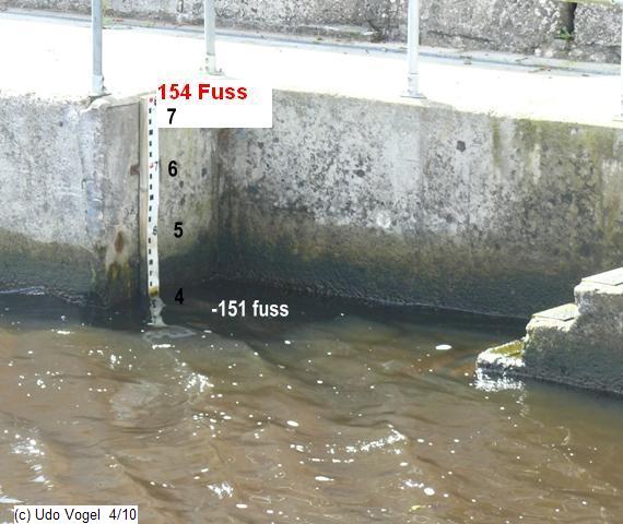 Lough Erne, Portora Lock, Nord Pegel (C) Udo Vogel