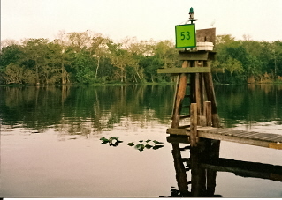 USA, Florida, St. Johns River, Navigation, Marker, Hontoon (c)IWS Verlag/RJS