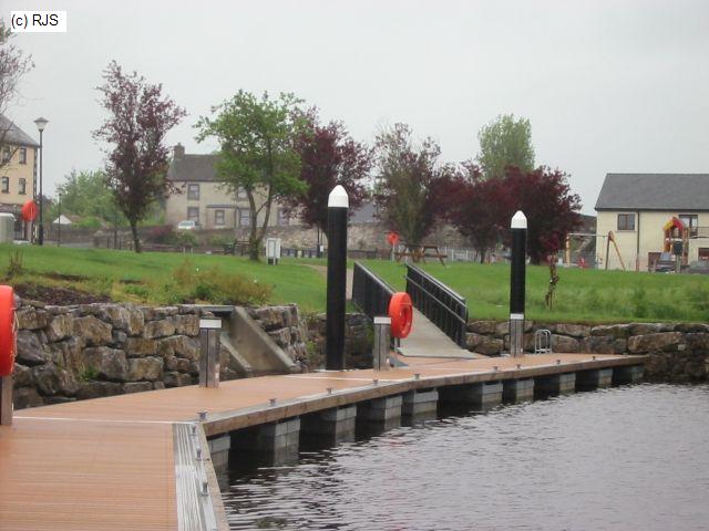 Neuer Jetty am Ende des Camlin vor dem Wehr (c) RJS