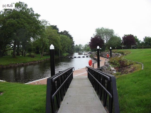 Hier nochmals der Zugang zum Richmond Harbour vom neuen Jetty (c) RJS