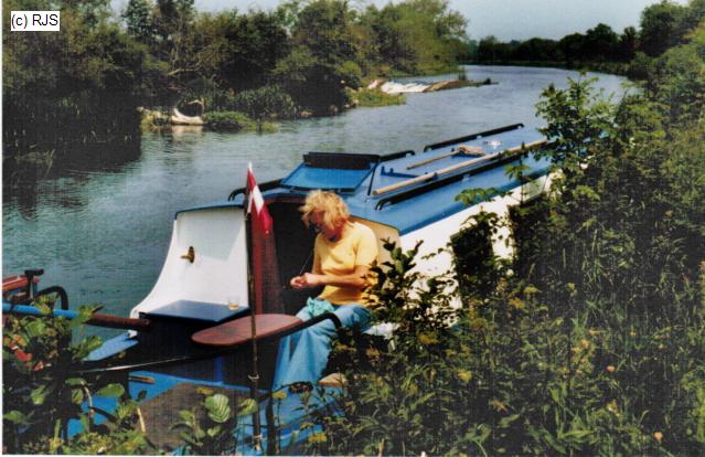 River Barrow, County Carlow, Bankmooring (c) IWS Verlag/RJS