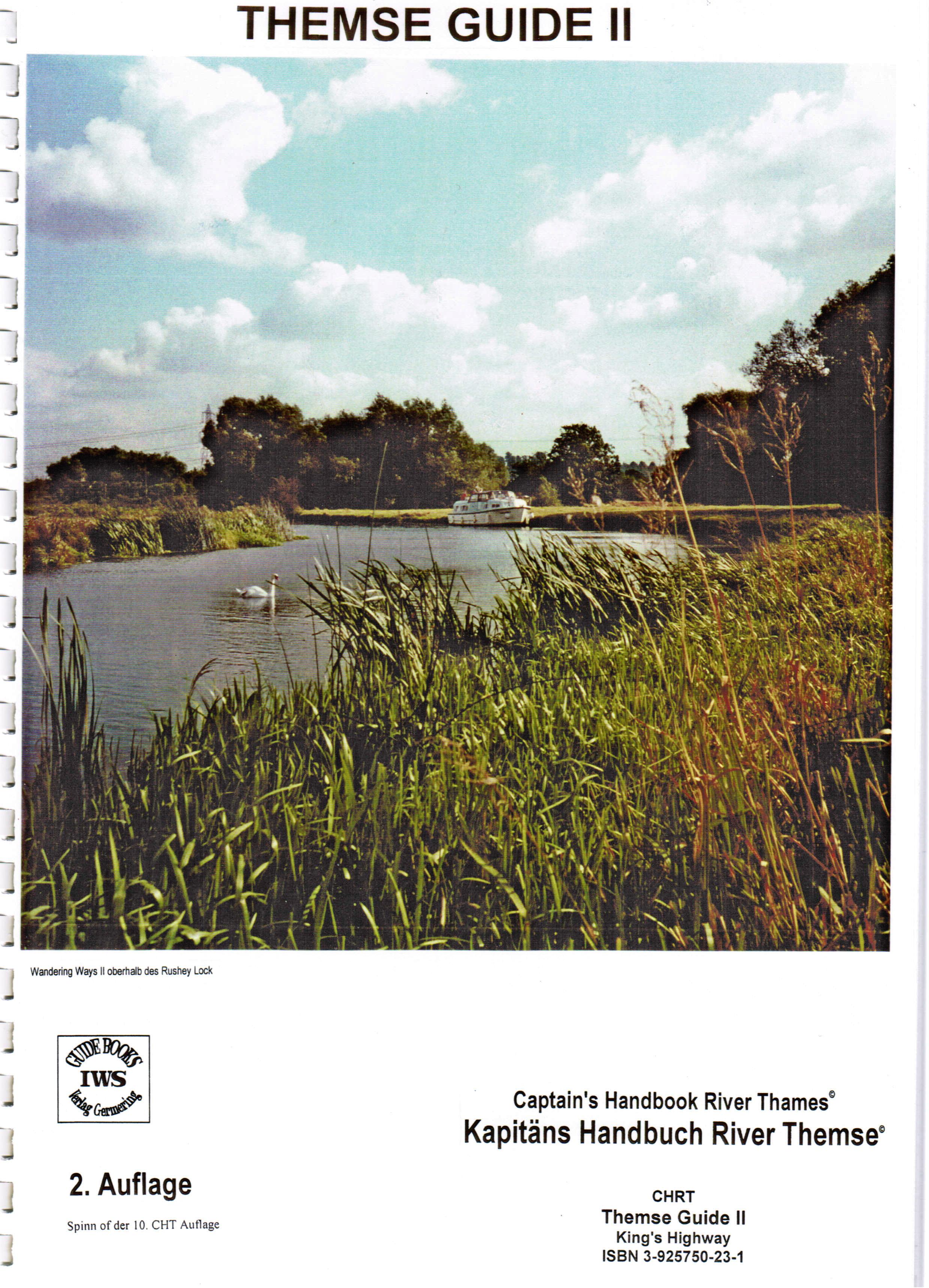 River Thames (Themse), above Rushey Lock, Lockkeeper: Graham Margesson (c) IWS Verlag/RJS